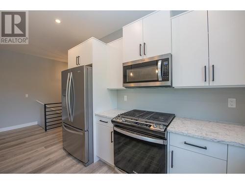2508 Shuswap Avenue Unit# 9, Lumby, BC - Indoor Photo Showing Kitchen With Stainless Steel Kitchen