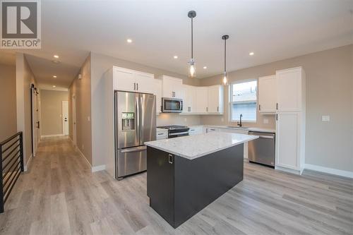 2508 Shuswap Avenue Unit# 13, Lumby, BC - Indoor Photo Showing Kitchen With Stainless Steel Kitchen With Upgraded Kitchen