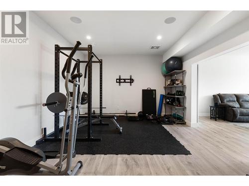 2460 Tallus Heights Drive, West Kelowna, BC - Indoor Photo Showing Gym Room