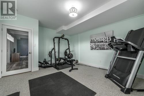 41 Lower Street, Torbay, NL - Indoor Photo Showing Gym Room