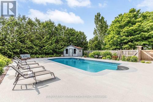 19617 Mountainview Road, Caledon, ON - Outdoor With In Ground Pool With Backyard