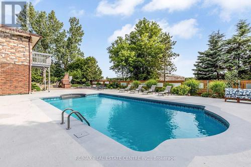 19617 Mountainview Road, Caledon, ON - Outdoor With In Ground Pool With Backyard