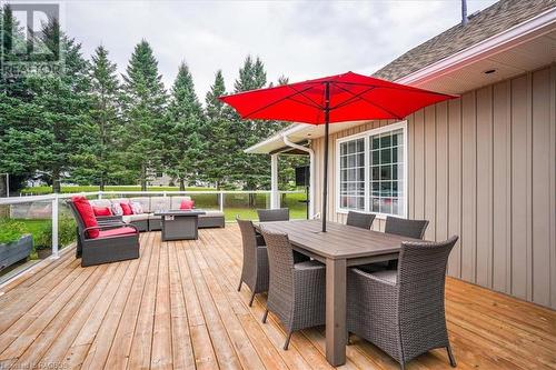 110 Patterson Parkway, Georgian Bluffs, ON - Outdoor With Deck Patio Veranda With Exterior