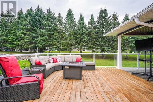 110 Patterson Parkway, Georgian Bluffs, ON - Outdoor With Deck Patio Veranda With Exterior