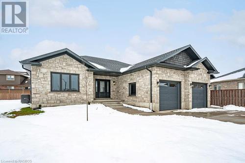 105 Dougs Crescent, Mount Forest, ON - Outdoor With Facade