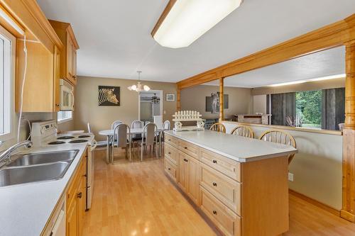 1480 Nighthawk Drive, Castlegar, BC - Indoor Photo Showing Kitchen With Double Sink