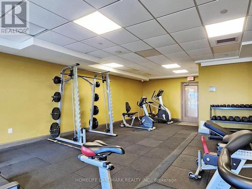 605 - 9560 Markham Road, Markham, ON - Indoor Photo Showing Gym Room