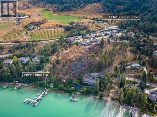 13341 Kidston Road Unit# 5, Coldstream, BC - Outdoor With Body Of Water With View