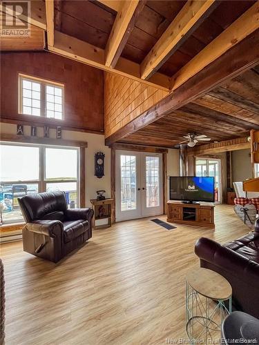 419 Goulette Point Road, Charlo, NB - Indoor Photo Showing Living Room