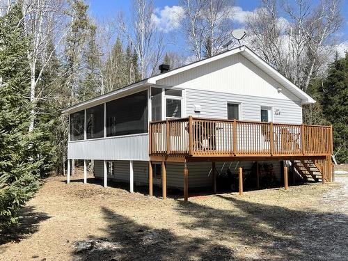 Frontage - 285 Ch. Lafrance, Grand-Remous, QC - Outdoor With Deck Patio Veranda