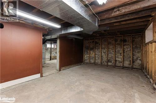 1 Sturgeon Bay Road, Coldwater, ON - Indoor Photo Showing Basement