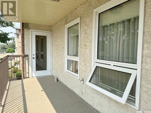 202 250 Athabasca Street E, Moose Jaw, SK - Outdoor With Deck Patio Veranda With Exterior