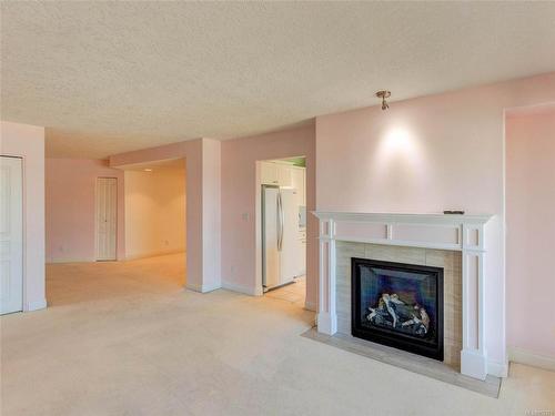 802-75 Songhees Rd, Victoria, BC - Indoor Photo Showing Living Room With Fireplace