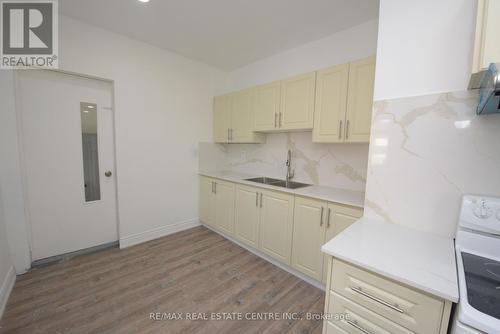 69-71 Cedar St, Cambridge, ON - Indoor Photo Showing Kitchen With Double Sink