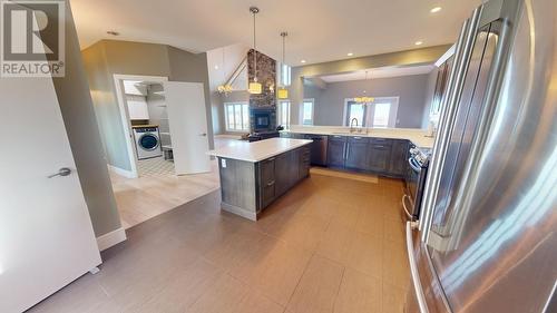 14924 Stoddart Creek Road, Charlie Lake, BC - Indoor Photo Showing Kitchen With Upgraded Kitchen