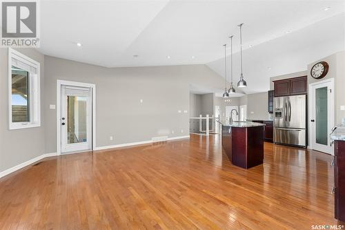 273 Wood Lily Drive, Moose Jaw, SK - Indoor Photo Showing Kitchen With Stainless Steel Kitchen