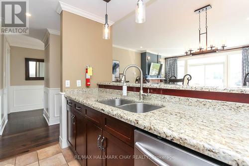 #241 -130 Fairway Crt, Blue Mountains, ON - Indoor Photo Showing Kitchen With Double Sink With Upgraded Kitchen