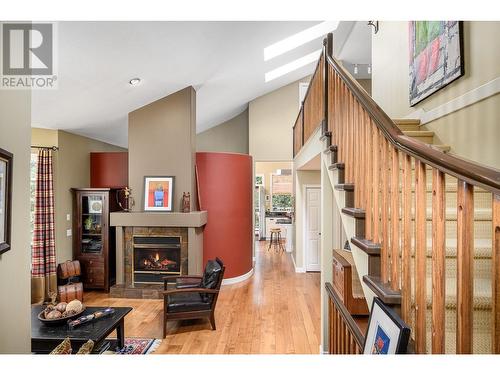 9283 Chinook Road, Vernon, BC - Indoor With Fireplace