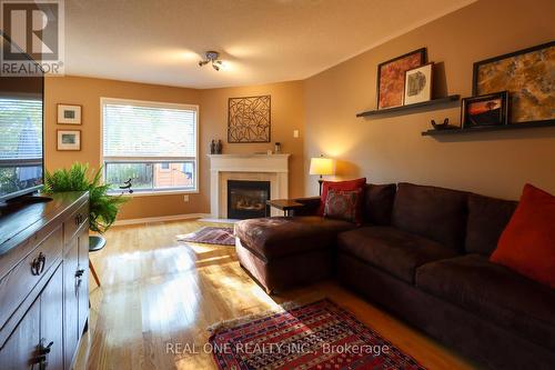 2500 Logan Ave, Oakville, ON - Indoor Photo Showing Living Room With Fireplace