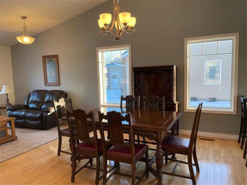 1 416 Currie Road N, Swan River, MB - Indoor Photo Showing Dining Room