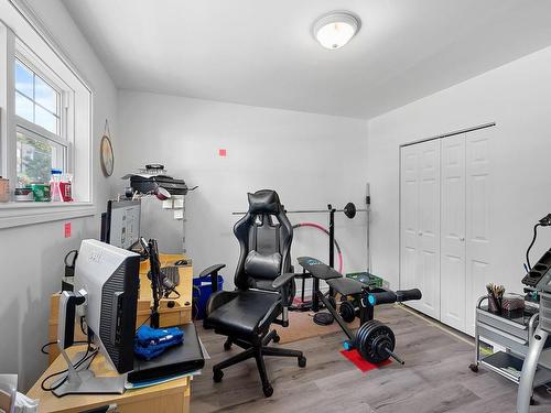 Chambre Ã Â coucher - 418  - 420 Rue St-Charles S., Granby, QC - Indoor Photo Showing Gym Room
