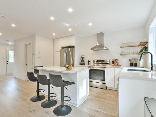 Kitchen - 143 Rue Wilson, Mont-Blanc, QC - Indoor Photo Showing Kitchen With Upgraded Kitchen