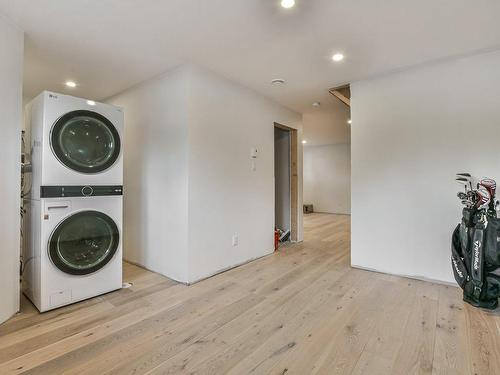 Basement - 143 Rue Wilson, Mont-Blanc, QC - Indoor Photo Showing Laundry Room