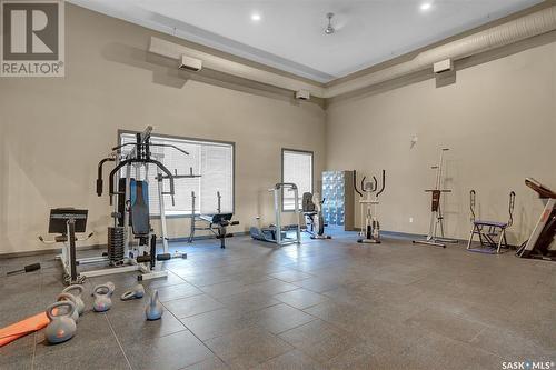 405 2101 Heseltine Road, Regina, SK - Indoor Photo Showing Gym Room