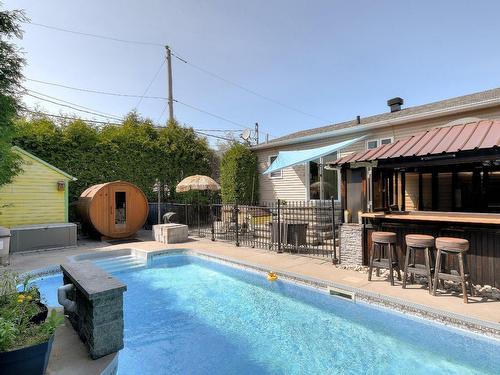 Vue d'ensemble - 17 Rue Des Roitelets, Delson, QC - Outdoor With In Ground Pool With Deck Patio Veranda