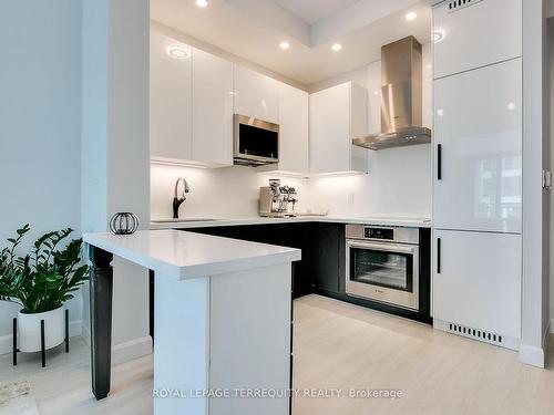 216-410 Queens Quay W, Toronto, ON - Indoor Photo Showing Kitchen With Upgraded Kitchen