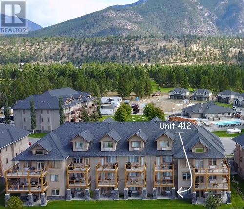 400 Bighorn Boulevard Unit# 412 A, Radium Hot Springs, BC - Outdoor With View