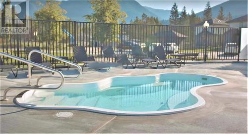 400 Bighorn Boulevard Unit# 412 A, Radium Hot Springs, BC - Outdoor With In Ground Pool