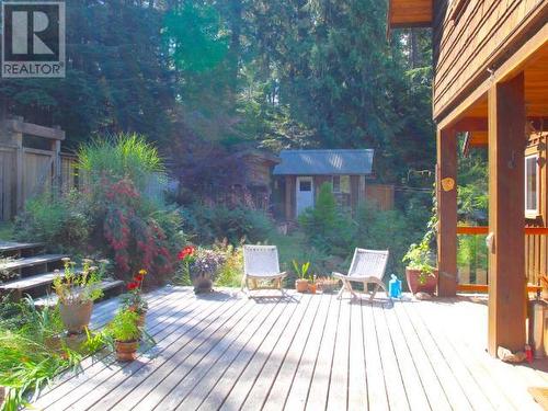 3056/3060 Vancouver Blvd, Savary Island, BC - Outdoor With Deck Patio Veranda