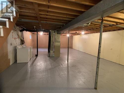 5235 Cottonwood Road, Fort Nelson, BC - Indoor Photo Showing Basement