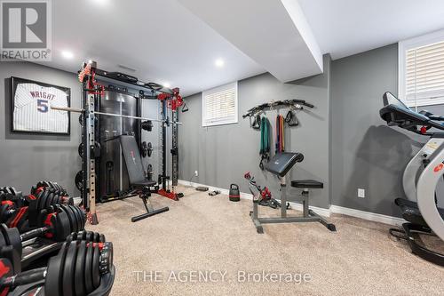 1432 Dunkirk Ave, Woodstock, ON - Indoor Photo Showing Gym Room