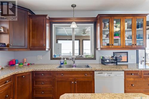 24 Humboldt Lake Drive, Humboldt Lake, SK - Indoor Photo Showing Kitchen With Double Sink