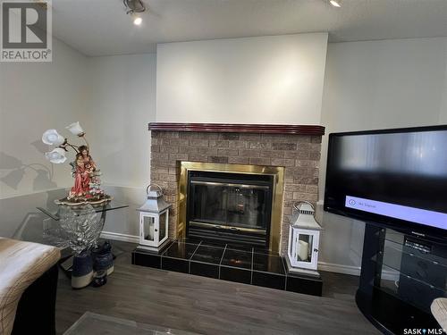 207 Steiger Crescent, Saskatoon, SK - Indoor With Fireplace