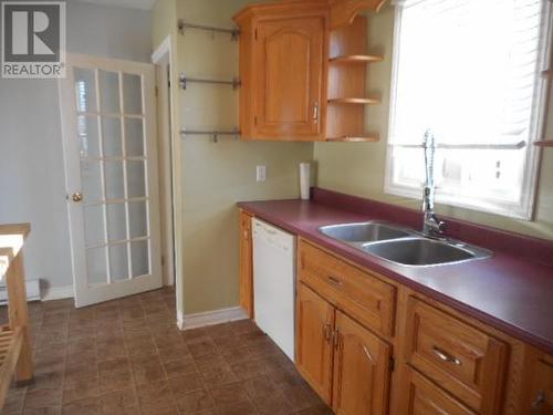 41 Circular Road, Springdale, NL - Indoor Photo Showing Kitchen With Double Sink