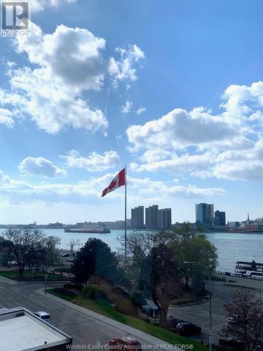 75 Riverside Drive East Unit# 503, Windsor, ON - Outdoor With Body Of Water With View