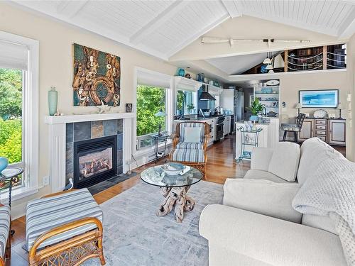 8835 West Coast Rd, Sooke, BC - Indoor Photo Showing Living Room With Fireplace