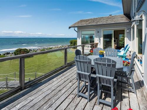8835 West Coast Rd, Sooke, BC - Outdoor With Body Of Water With Deck Patio Veranda