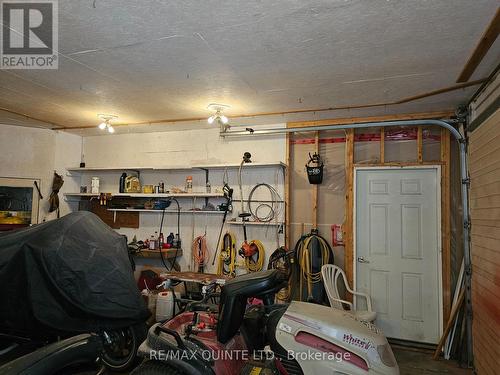 1648 North Big Island Road, Prince Edward County, ON - Indoor Photo Showing Garage