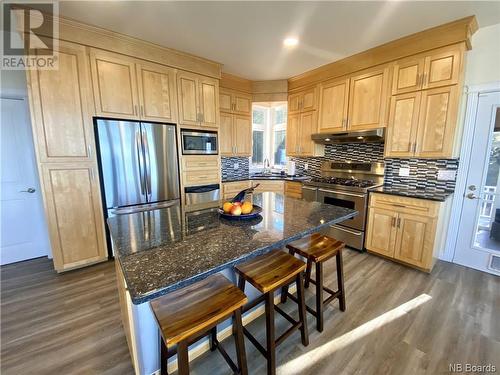 130 Paradox Point, Bocabec, NB - Indoor Photo Showing Kitchen With Double Sink