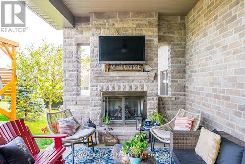 111 Cawkers Cove Rd, Scugog, ON -  With Fireplace With Deck Patio Veranda With Exterior
