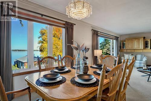 309 Snug Harbour Rd, Kawartha Lakes, ON - Indoor Photo Showing Dining Room
