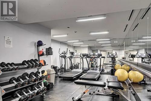 610 - 15 Beverley Street, Toronto, ON - Indoor Photo Showing Gym Room