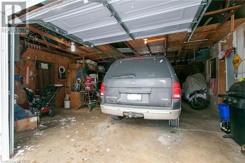 150 Sir Johns Crescent Highway, Shallow Lake, ON - Indoor Photo Showing Garage