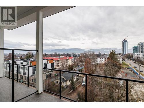 604 Cawston Avenue Unit# 611, Kelowna, BC - Outdoor With Balcony With View With Exterior