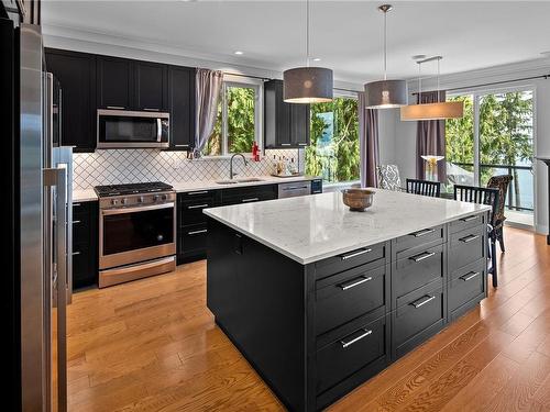 2434 Lighthouse Point Rd, Sooke, BC - Indoor Photo Showing Kitchen With Upgraded Kitchen