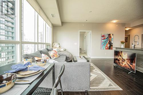 #1202 -4011 Brickstone Mews, Mississauga, ON - Indoor With Fireplace